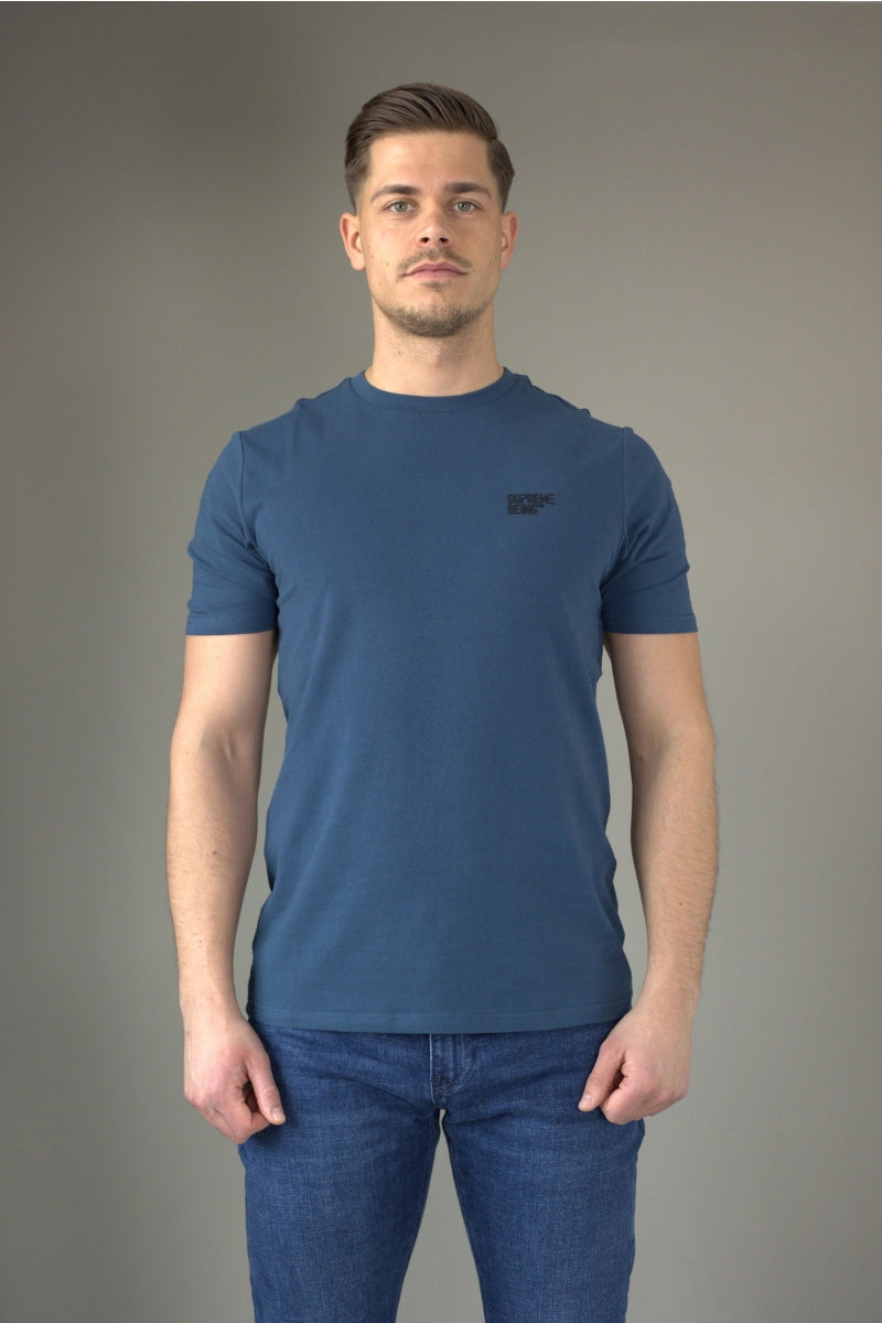 Scope tee - Azure Teal