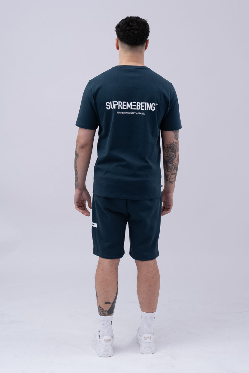 Angelo Shorts Navy Azure