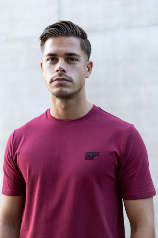 Scope tee - Crimson Red