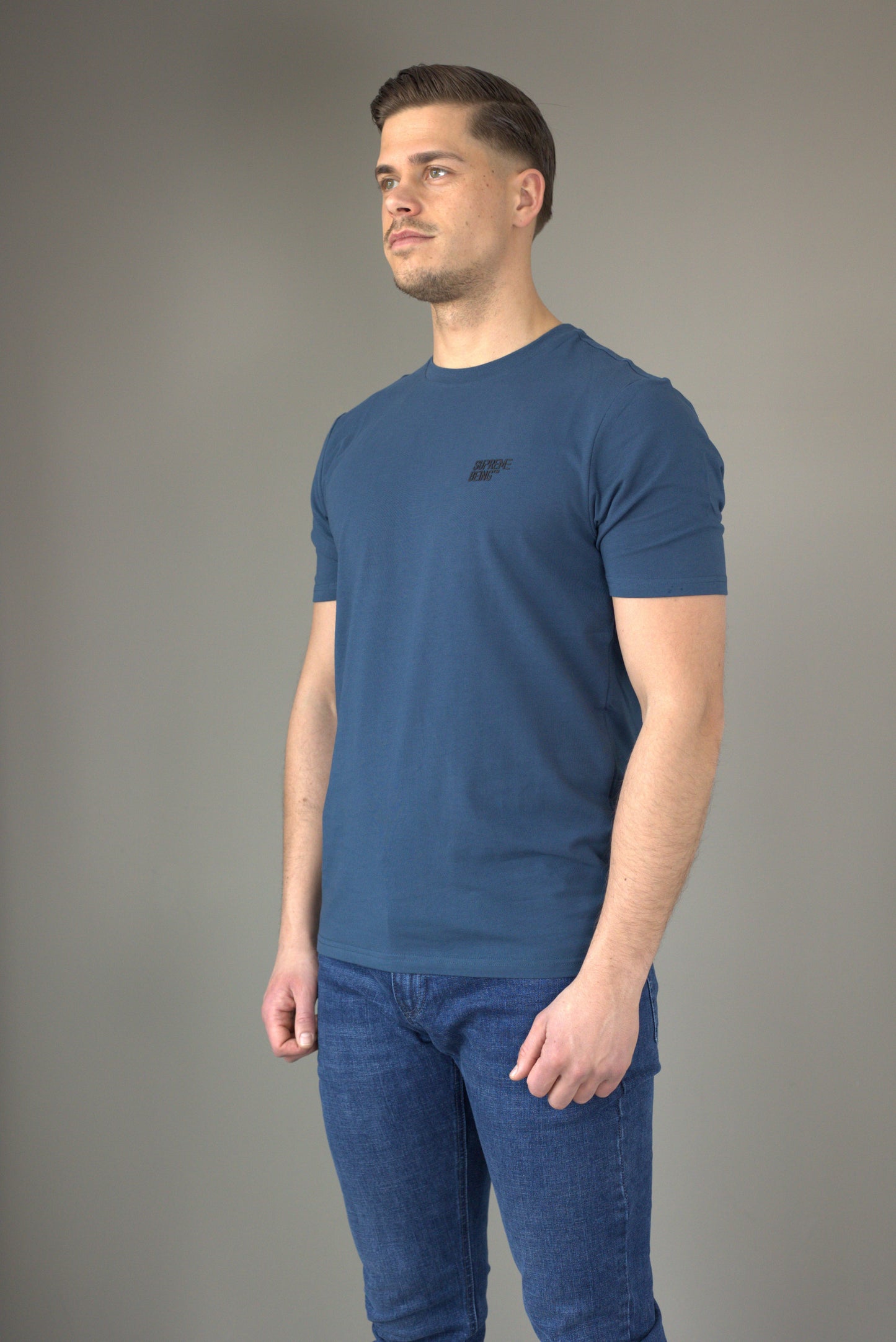 Scope tee - Azure Teal