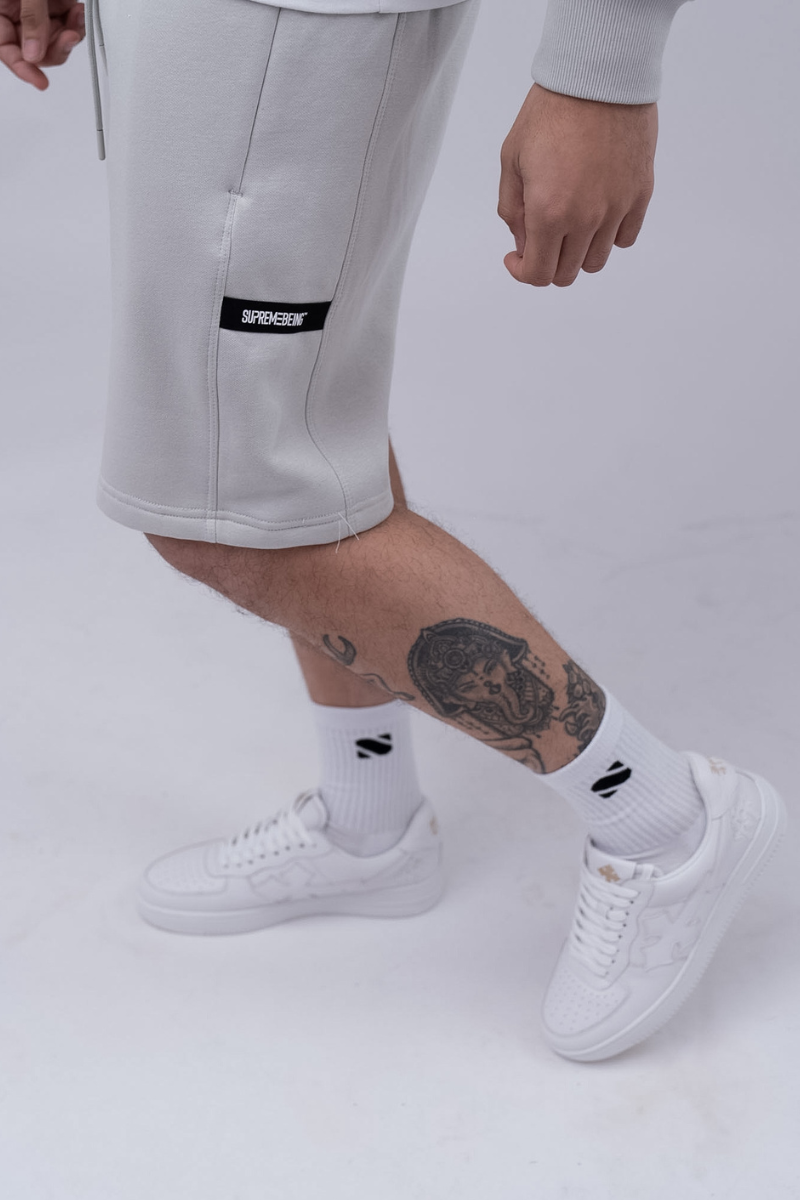 Angelo Shorts Powder Grey