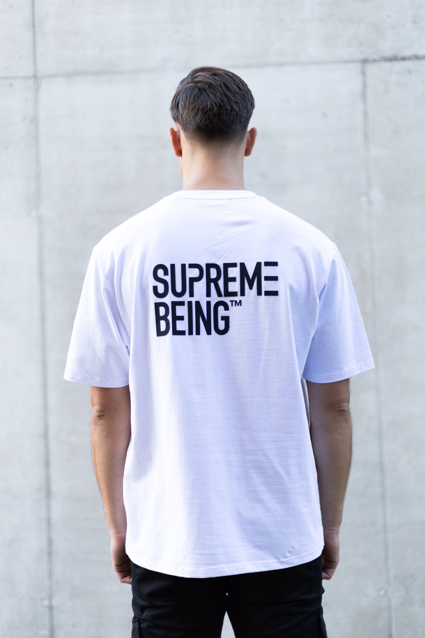 Atom Oversized Tee - White