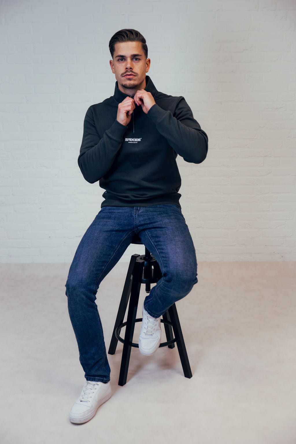 Titan 1/4 Zip Green Shadow